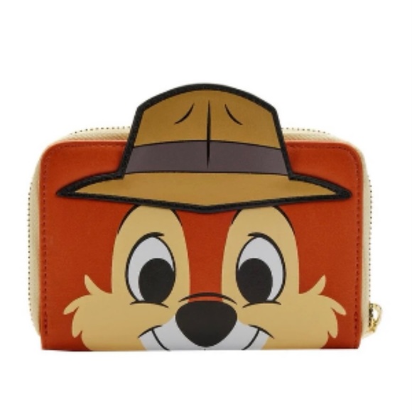 Exclusive - Chip and Dale Cosplay Zip Around Loungefly Wallet - Picture 1 of 5